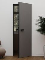 Двері приховані Сірі Фарбоване полотно 2000x600 ALUFORM aludr2000x600grey фото 1
