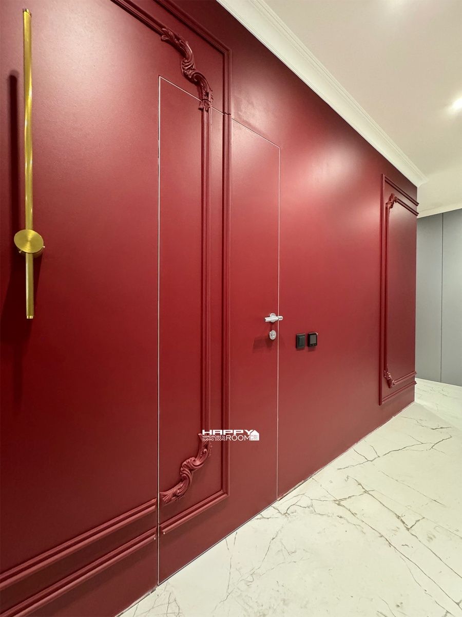 Двері приховані Сірі Фарбоване полотно 2000x600 ALUFORM aludr2000x600grey-in фото