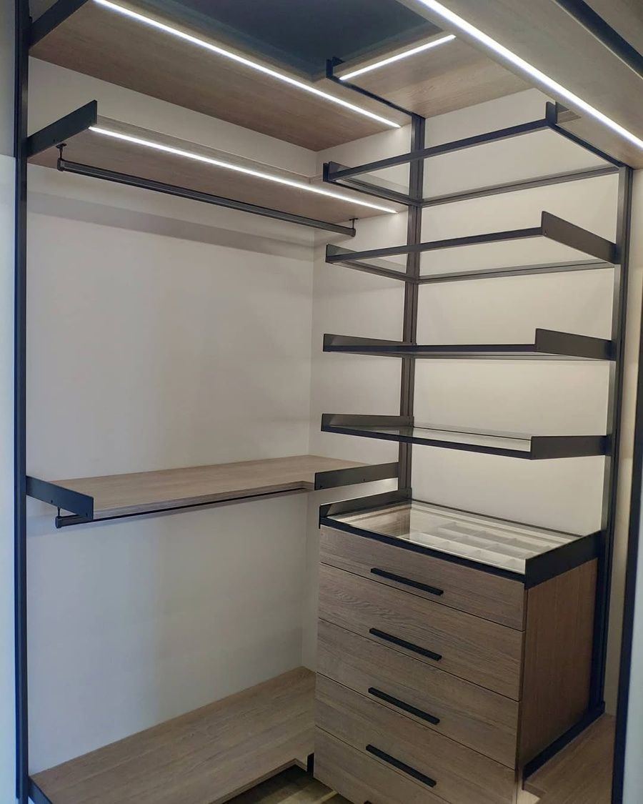 Loft Consolle Преміальна гардеробна система (VIP) aluf-gard-loft-consolle_plus фото