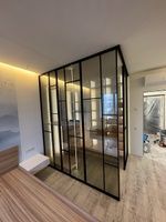 Розсувна перегородка 2 рухомі секціі aluf-rzs-2 фото 6