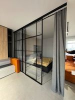 Розсувна перегородка 2 рухомі секціі aluf-rzs-2 фото 8